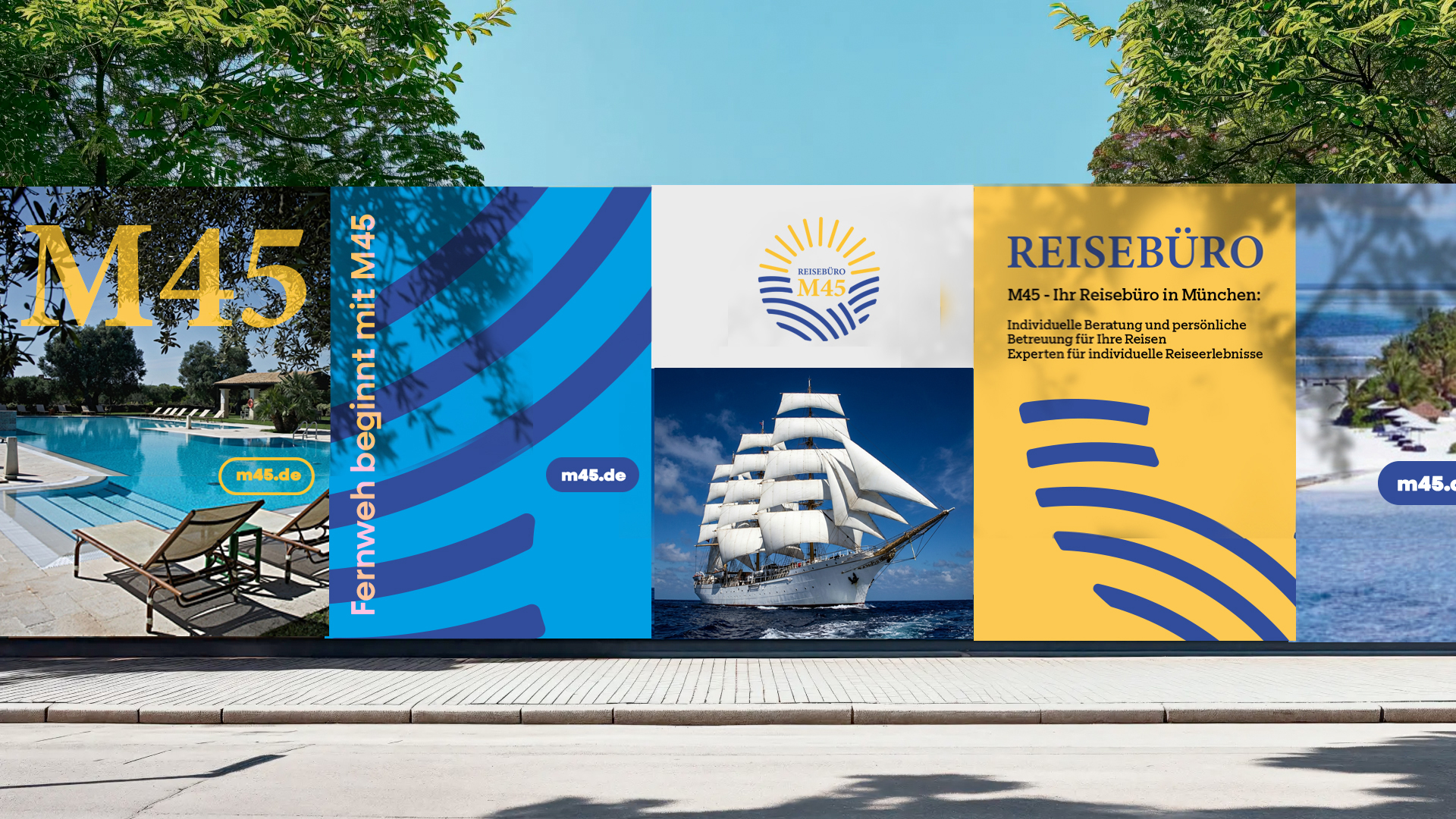 Brand Design für ein Reiseunternehmen